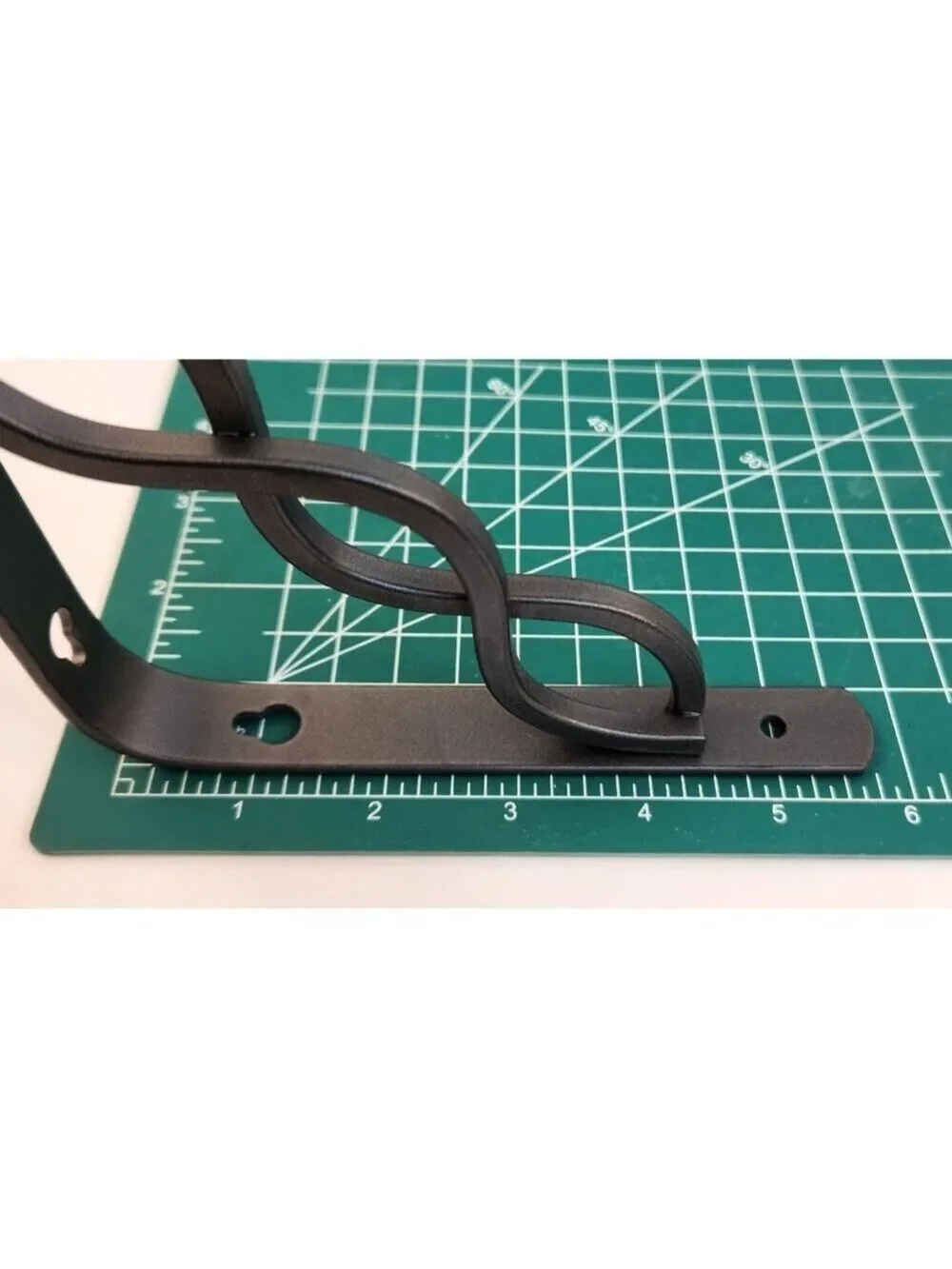 Decorative Black Metal Shelf Brackets 6
